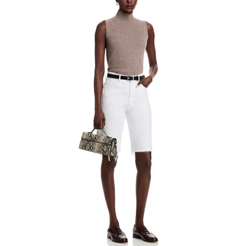 New MOTHER The Maven Bermuda Fray Shorts Sz 25 - Picture 9 of 12